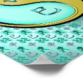 Aquarius und Metallschlange Poster (Ecke)
