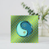 Aquarius und Wasseraffe Karte (Stehend Vorderseite)