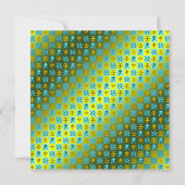 Aquarius und Wasseraffe Karte (Rückseite)