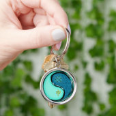 Aquarius und Wasseraffe Schlüsselanhänger (Hand)