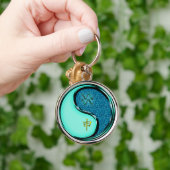 Aquarius und Wasseraffe Schlüsselanhänger (Hand)