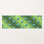 Aquarius und Wasseraffe Yogamatte (Rückseite (Horizontal))