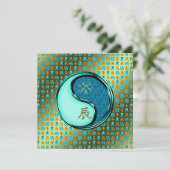 Aquarius und Wasserdrache Karte (Stehend Vorderseite)