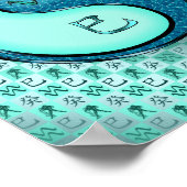 Aquarius und Wasserschlange Poster (Ecke)