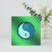 Aquarius und Wasserziege Karte (Stehend Vorderseite)