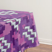 Aquarius Unterschreiben auf fuchsienrosa Camouflag Tischdecke (Beispiel)