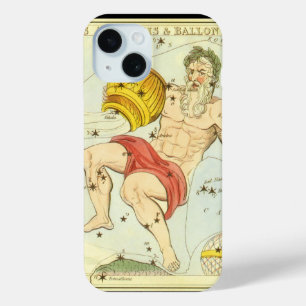 Aquarius, Vintage Konstellation, Uranischer Spiege Case-Mate iPhone Hülle