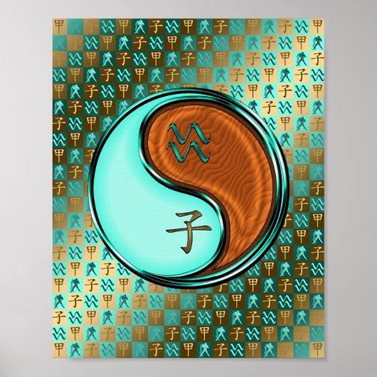 Aquarius & Waldrat Poster (Vorne)