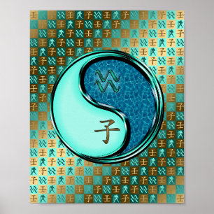 Aquarius & Wasserrat Poster