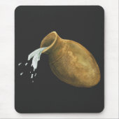 Aquarius Wasserträger Sternzeichen Zodiac Astrolog Mousepad (Vorne)