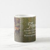 Aquarius Water Bearer Zodiac Sign Geburtstagsparty Kaffeetasse (Mittel)
