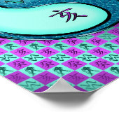 Aquarius & Water Boar Poster (Ecke)