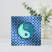 Aquarius & Water Ox Karte (Stehend Vorderseite)