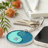 Aquarius & Water-Rooster Schlüsselanhänger (Vorderseite rechts)