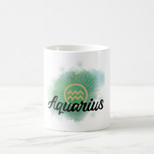 Aquarius Watercolor Splash Kaffeetasse