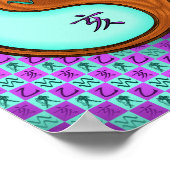 Aquarius & Wood Boar Poster (Ecke)