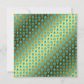 Aquarius & Wood Dragon Karte (Rückseite)