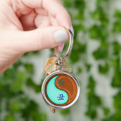 Aquarius & Wood Ox Schlüsselanhänger (Hand)