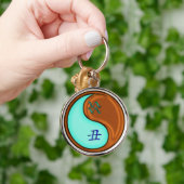 Aquarius & Wood Ox Schlüsselanhänger (Hand)