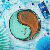 Aquarius & Wood Rat Pappteller (Party)