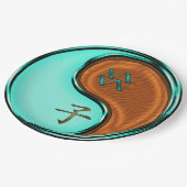 Aquarius & Wood Rat Pappteller (Schrägansicht)