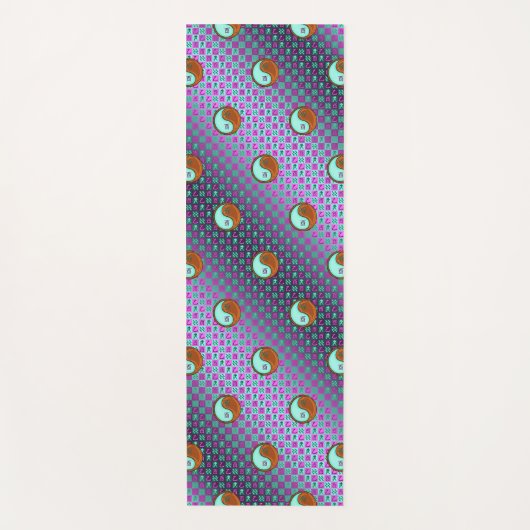 Aquarius & Wood Rooster Yogamatte (Vorderseite)