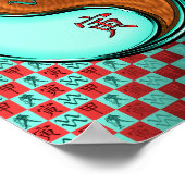 Aquarius & Wood Tiger Poster (Ecke)