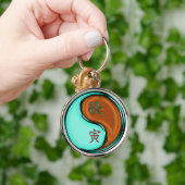 Aquarius & Wood Tiger Schlüsselanhänger (Hand)