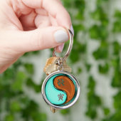 Aquarius & Wood Tiger Schlüsselanhänger (Hand)