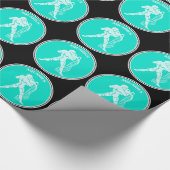 Aquarius Wrapping Paper Geschenkpapier (Ecke)