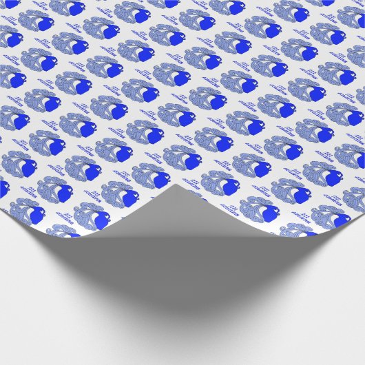 Aquarius Wrapping Paper Geschenkpapier (Ecke)