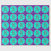Aquarius Wrapping Paper Geschenkpapier (Flach)