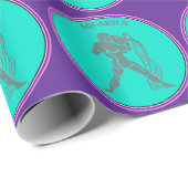 Aquarius Wrapping Paper Geschenkpapier (Rolleneckpunkt)