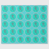 Aquarius Wrapping Paper Geschenkpapier (Flach)