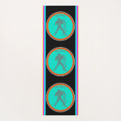 Aquarius Yoga Yogamatte (Rückseite)