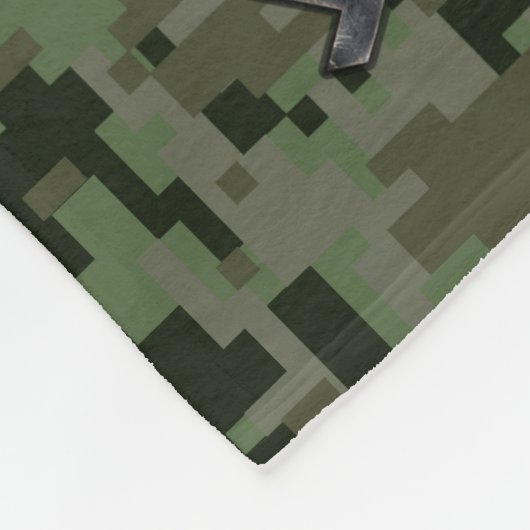 Aquarius-Zeichen für die digitale Camouflage von O Fleecedecke (Ecke)