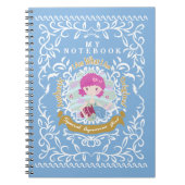 Aquarius-Zeichen. Notizbuch Notizblock (Vorderseite)