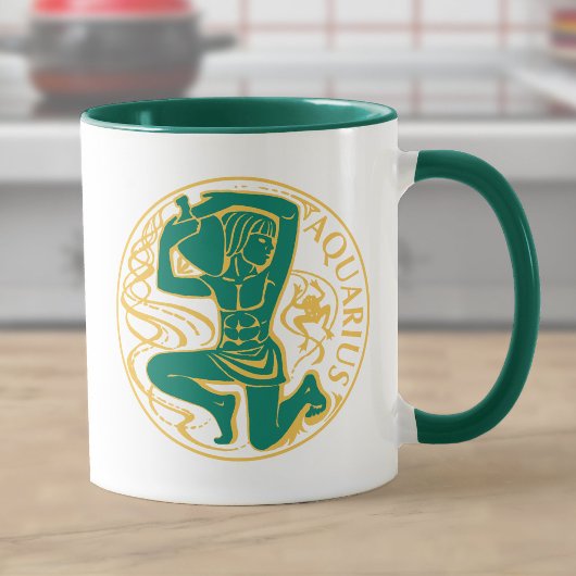 Aquarius-Zeichen Tasse