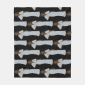 Aquarius Zodiac Astrologie Fleece Leere (Vorderseite)