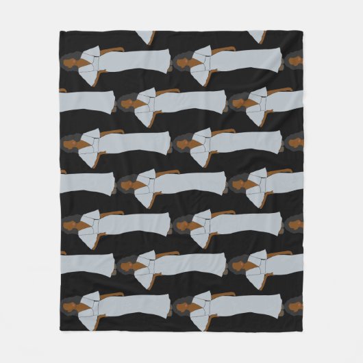 Aquarius Zodiac Astrologie Fleece Leere (Vorderseite)