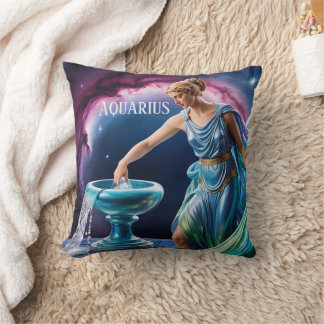 Aquarius Zodiac Astrologie Göttin Kissen
