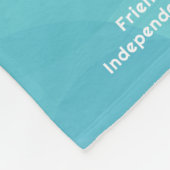 Aquarius Zodiac Astrology Sign Photo Birthdate Fleecedecke (Ecke)