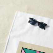 Aquarius Zodiac Beach Handtuch (Beispiel)