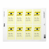 AQUARIUS ZODIAC BIRTHDAY Blue Saphire (Vorne)