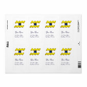 AQUARIUS ZODIAC BIRTHDAY Blue Saphire (Vorne)