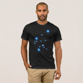 Aquarius Zodiac Constellation Stars T-Shirt (Vorne ganz)