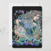 Aquarius Zodiac Einladung (Vorderseite)