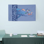 Aquarius Zodiac Goddess Belly Dancer Art Geburtsta Banner (Messeveranstaltung)