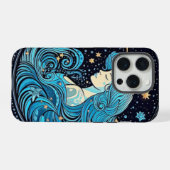 Aquarius Zodiac iPhone Hülle (Rückseite (Horizontal))