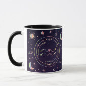 Aquarius zodiac-Konstellation und Merkmale Tasse (Links)